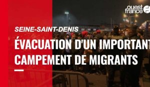 Seine-Saint-Denis. Évacuation d'un important campement de migrants au pied du Stade-de-France