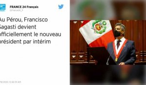 Pérou: Sagasti devient officiellement nouveau président par intérim