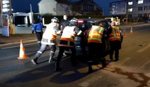 Soissons : accident entre trois voitures rue de Villeneuve