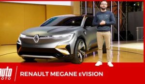 Renault Megane eVision : la future Mégane électrique en filigrane