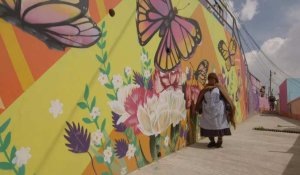 A La Paz, un quartier multicolore attend le passage de la pandémie et le retour des touristes