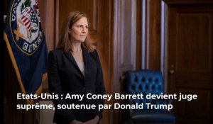 États-unis : Amy Coney Barrett devient juge suprême, soutenue par Donald Trump