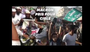 Manifestations dans plusieurs pays musulmans contre la France et Macron, accusé d'"adorer Satan"