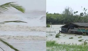Vietnam: fortes vagues, vents, inondations avant l'arrivée du typhon Molave