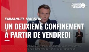 Covid-19. Emmanuel Macron annonce un deuxième confinement