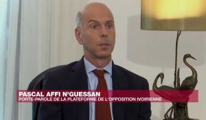 Pascal Affi N'Guessan : "Nous ferons en sorte que cette élection n'ait pas lieu"
