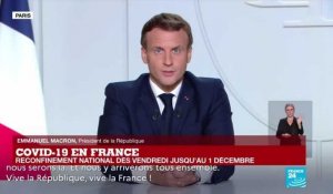 REPLAY - Emmanuel Macron annonce le reconfinement national contre le Covid-19
