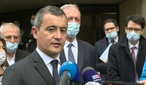 Darmanin: les deux policiers attaqués dans le Val-d'Oise ont été "massacrés"