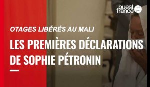 Otages libérés au Mali: les premières déclarations de Sophie Pétronin