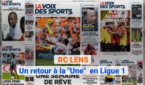 RC Lens: un début de saison canon à la "Une"