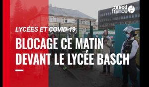 Rennes. Intervention de la police au Lycée Basch pour un blocage contre les mesures sanitaires