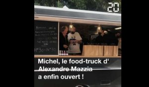 Marseille: Alexandre Mazzia régale avec Michel, son food-truck