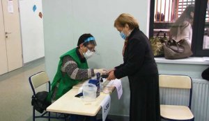 Ouverture des bureaux de vote pour les législatives en Géorgie