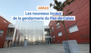 Arras: les nouveaux locaux du groupement de gendarmerie du Pas-de-Calais