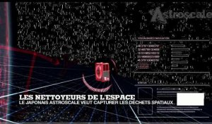 Les nettoyeurs de l'espace : Astroscale veut déployer un satellite chasseur de débris spatiaux