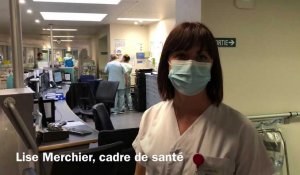 Dans le service réanimation du centre hospitalier de la région de Saint-Omer