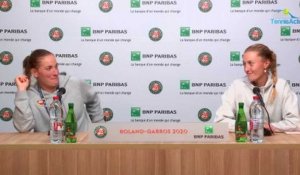 Roland-Garros 2020 - Kristina Mladenovic et Timea Babos font le doublé : "Ce n'est pas un vrai Roland-Garros mais ce n'est pas une vraie année non plus"