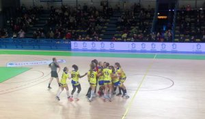 Handball : la joie de Saint-Amand après sa première victoire de la saison en Ligue féminine