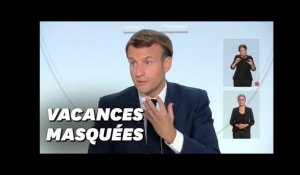 Covid : Macron annonce qu'il n'y aura pas de restriction de déplacement pour les vacances