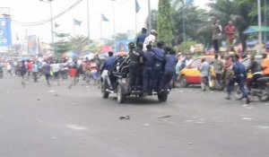 RDC: dispersion d'une manifestation pour "l'unité nationale" à Kinshasa