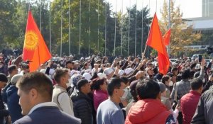 Kirghizistan : manifestation pour exiger la démission du président Jeenbekov