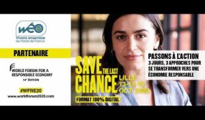 Revivez la soirée d'ouverture du World Forum for a Responsible Economy à Lille
