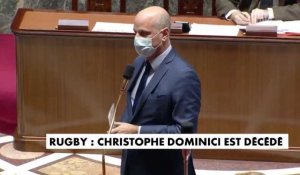 Christophe Dominici mort : les hommages se multiplient, Jean-Michel Blanquer très ému à l'Assemblée nationale (Vidéo)
