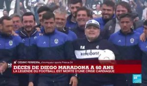 Décès de Diego Maradona : le gouvernement argentin décrète trois jours de deuil national