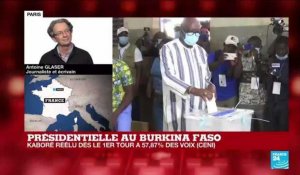 Kaboré réélu à la présidence du Burkina Faso : "dans un climat sécuritaire compliqué"
