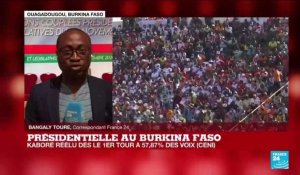 Présidentielle au Burkina Faso : Kaboré réélu au 1er tour pour un second mandat