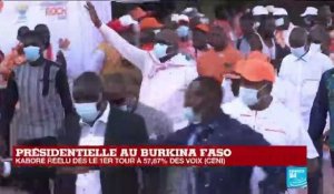 Présidentielle au Burkina Faso : Kaboré réélu dès le 1er tour à 57,87 % des voix