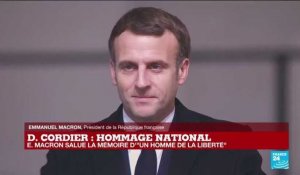 REPLAY - Emmanuel Macron salue la mémoire de Daniel Cordier  "un homme de la liberté"