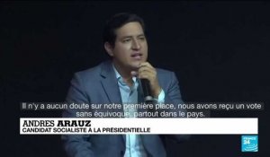 Présidentielle en Équateur : Andrés Arauz parie sur l'unité nationale pour le second tour