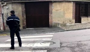 Suspicion de fuite de gaz rue des Cordeliers à Sézanne