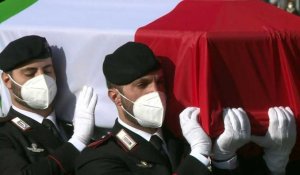Rome : début des funérailles d'Etat célébrées pour l'ambassadeur et le policier tués en RDC