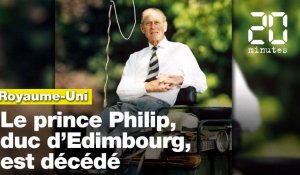 Le Prince Philip, duc d'Edimbourg, est décédé