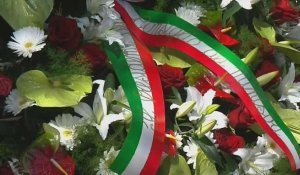 L'Italie commémore les victimes du Covid-19 à Bergame