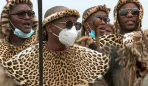 Afrique du Sud: le peuple Zoulou rend hommage au roi décédé
