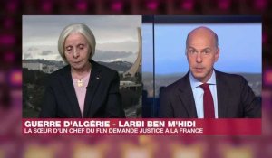 Sœur de Larbi Ben M'hidi : "La France doit s'excuser pour ses crimes en Algérie"