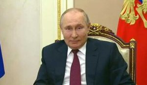 Accusé d'être un "tueur" par Biden, Poutine promet de défendre les intérêts russes