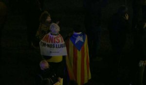 Manifestation indépendantiste à Barcelone après la levée de l'immunité des députés européens