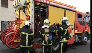 VIDEO. Plus de 2 000 pompiers pour porter secours aux Calvadosiens 24 h sur 24