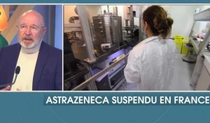 Le vaccin AstraZeneca suspendu en France