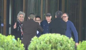 Des experts de l'OMS quittent leur hôtel à Wuhan à la fin de leur mission