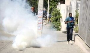 Haïti: dispersion sans ménagement d'une manifestation d'opposants