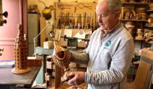 Vendeuvre-sur-Barse: Jean-Marie Bitte, le tourneur sur bois à la retraite qui ne s'arrête jamais.