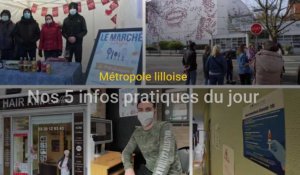 Métropole lilloise : nos 5 infos pratiques du vendredi 5 mars