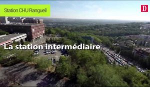 Haute-Garonne : La station intermédiaire du téléphérique toulousain  