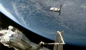 Le vaisseau cargo Cygnus réapprovisionne l'ISS