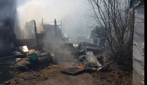 Incendie du camp de migrants de la friche Saint-Sauveur à Lille